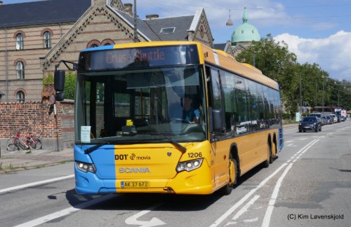 2013' Scania CK280UB CityWide - arriva, go collective, 1206, scania citywide