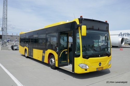 2018' Mercedes Citaro C2 - tr 61, cph, copenhagen airport, bus