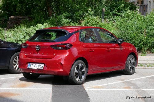 2023' Opel Corsa E - ep42968, denmark, car cars