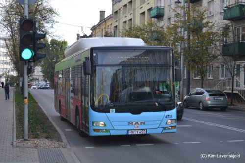 2013' MAN NL313 Lion's City CNG - lithuania, vvt, vilnius, man lion's city