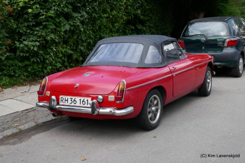 1971' MG MGB - rh36161, denmark, car, cars. mg