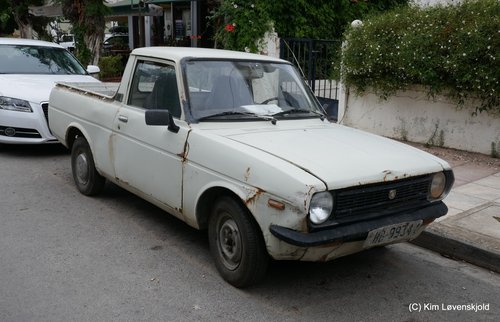 Toyota Pick Up - car, cars, greece