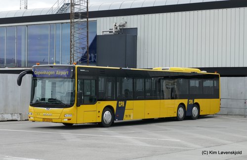 2017' MAN NL323 Lion's City L - man lions city l, cph, copenhagen airport, tr 79
