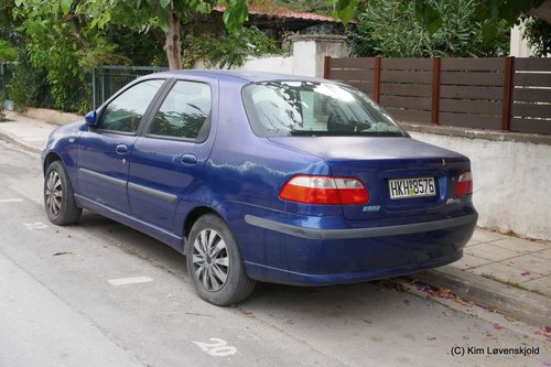 Fiat Albea - car, cars, greece