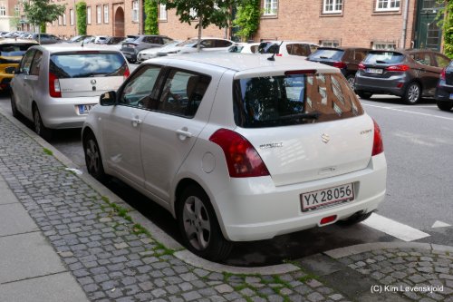2007' Suzuki Swift - yx28056, denmark, car cars