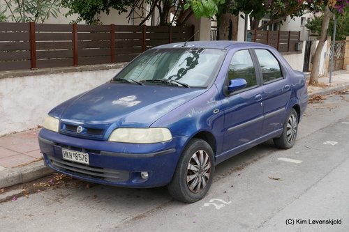 Fiat Albea - car, cars, greece