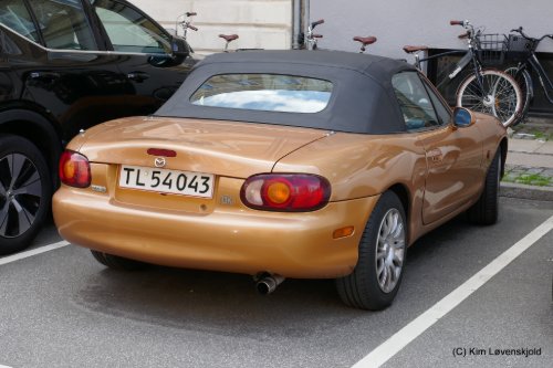 1999' Mazda MX-5 - tl54043, denmark, car cars