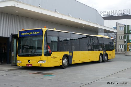 2008' Mercedes O530 Citaro L - tr 86, copenhagen airport, mercedes citaro, bus