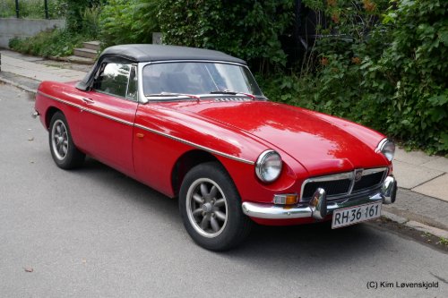 1971' MG MGB - rh36161, denmark, car cars