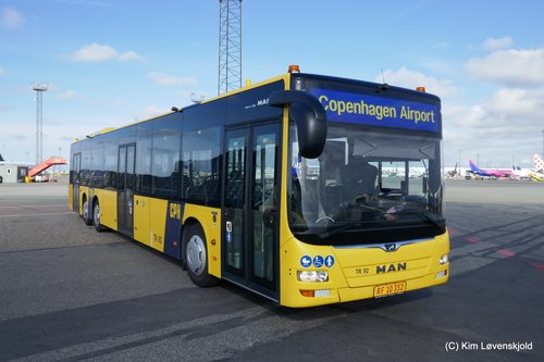 2018' MAN NL323 Lion's City L - man lions city l, cph, copenhagen airport, tr 92