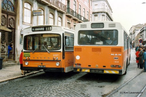 1978' Volvo B59-55 Camo & 1984' MAN SL200 Caetano