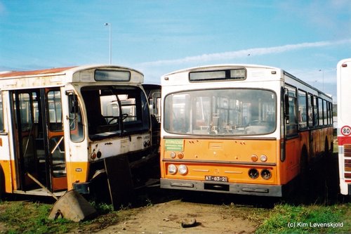 1981' Volvo B10R-55 Camo & 1976' Volvo B59-55 Utic