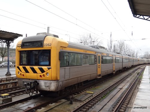 Train in Coimbra