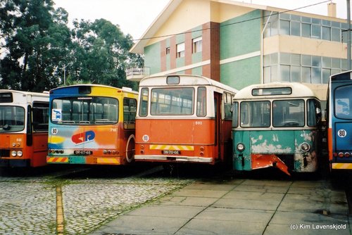 Withdrawn STCP buses