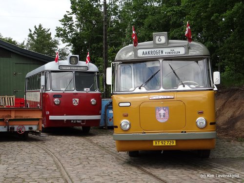 1952' Volvo B656 SMH & 1961' Volvo B655-06 Nordisk