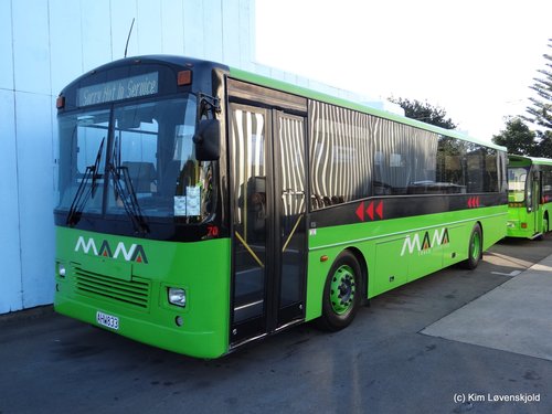 1982' Volvo B10M-60 Kiwi Bus Builders (Rebodied on imported 2hand chassis from Denmark - ex. HT 1351)