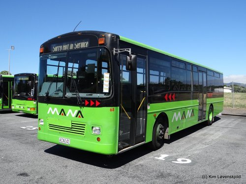1985' Volvo B10M-60 Kiwi Bus Builders (rebodied on imported 2hand chassis from Denmark - ex. HT 1724 > Bus Danmark)
