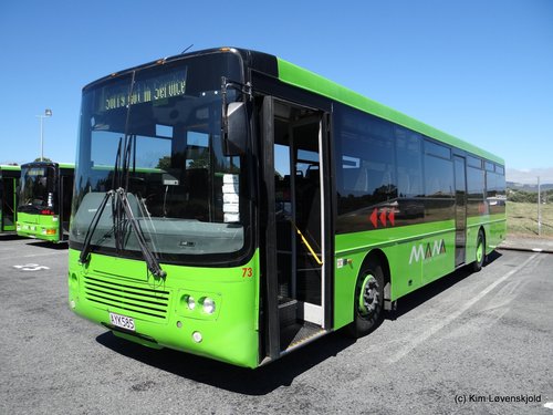 1982' Volvo B10M-60 Kiwi Bus Builders (rebodied on imported 2hand chassis from Denmark - ex. Vejle Bustrafik 23 > Unibus 7161)