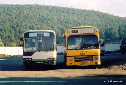 Hyundai & 1981' Volvo B10M-60 Aabenraa