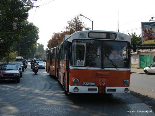 1982' Mercedes O305G
