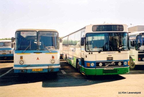 LAZ 695 & Volvo B10M Van Hool Alizée