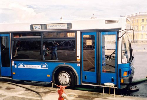 MAZ 103 toilet bus