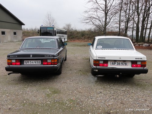 1989' Volvo 240 GL (MY88) & 1984' Volvo 240 GL