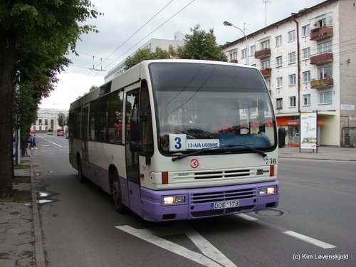 1996' DAF SB220 Den Oudsten B89