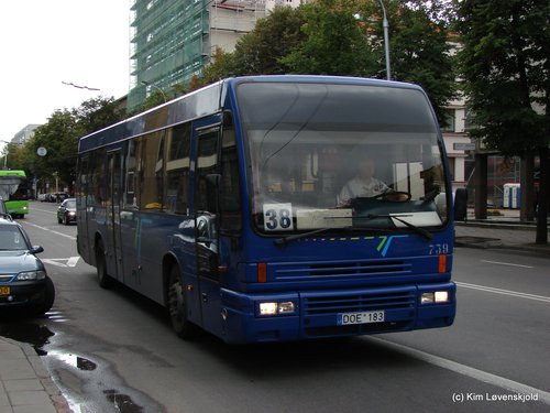 1996' DAF SB220 Den Oudsten B89