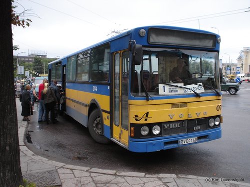 1982' Volvo B10M-60 VBK M500F