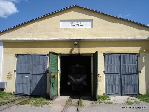 Gulbene train depot