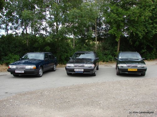 1991' Volvo 940 GL & 1996' Volvo 960 & 1997' Volvo V90