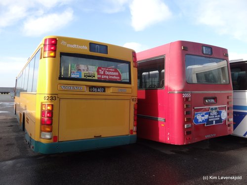 2000' Volvo B10BLE-60 Aabenraa 2000NL & 1987' Volvo B10M-60 Aabenraa
