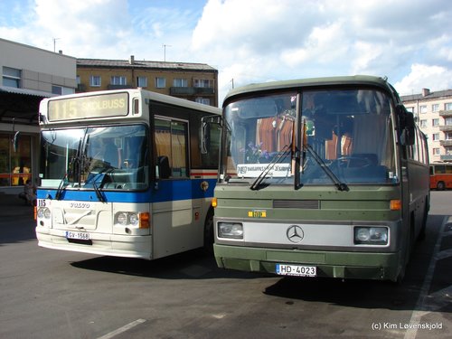 1994' Volvo B10M-60 Säffle 2000 & 1988' Mercedes O303