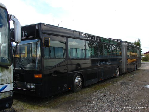 1993' Mercedes O405G Duobus - arriva, 101, bus danmark, vbi
