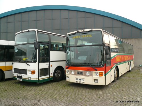 1984' Volvo B10M-61 Van Hool Alizée & DAF Van Hool Alizée