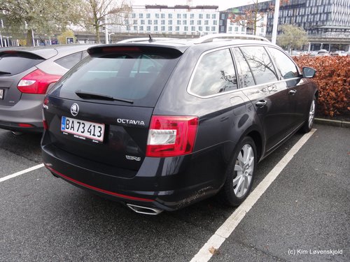 2015' Skoda Octavia 2,0 TSI RS