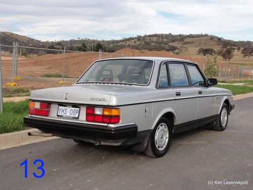 My car no. 13: 1989' Volvo 240 GL