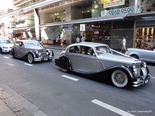 2 x 1950' Jaguar Mk.5 sedan