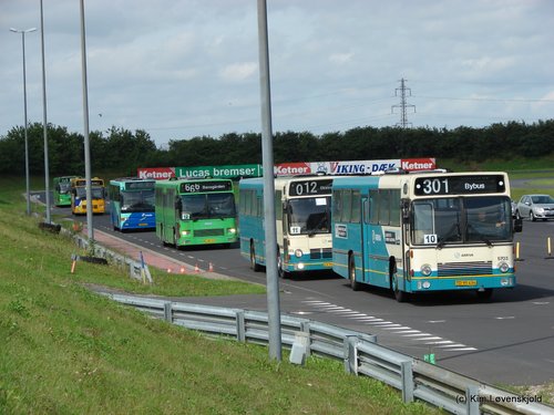 Volvo B10M on road safety training center