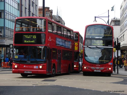 2003' Dennis Trident Alexander & 2005' VDL DB250 Wright Gemini