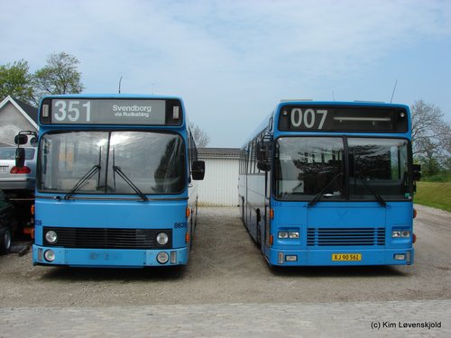 1990' Volvo B10M-60 DAB & 1993' Volvo B10M-60 Aabenraa