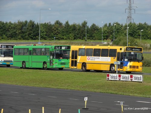 Volvo B10M on road safety training center