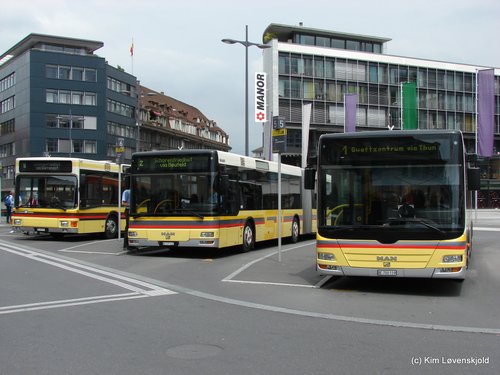 3 x MAN in Thun