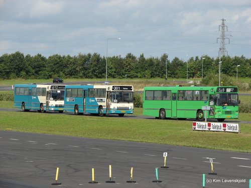 Volvo B10M on road safety training center