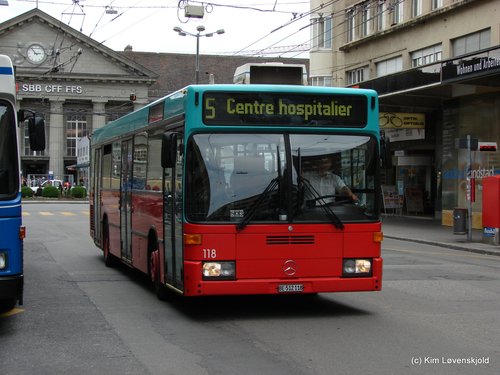 1992' Mercedes O405N