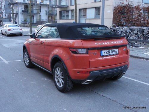 2017' Range Rover Evoque Cabriolet
