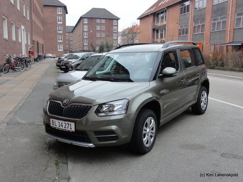 2017' Skoda Yeti 1.4 TSI 125 DSG