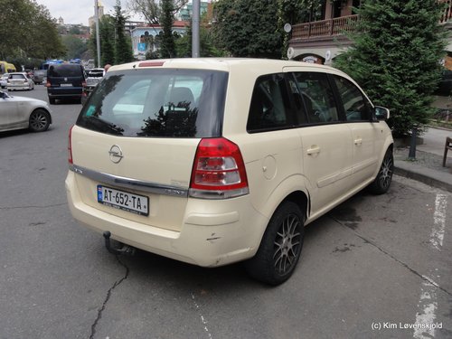 Opel Zafira 1,6 CNG