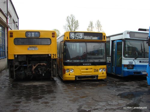 Scania + B10BLE Säffle scrap buses